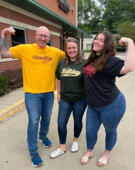 Loan Department participating in Spirit Week.