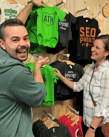 Banker shopping at Ohio Is Home