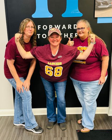 Coolville office participating in Spirit Week.